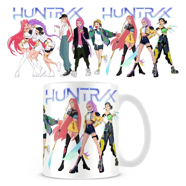 K-Pop Demon Hunters Huntrix bögre 325ml