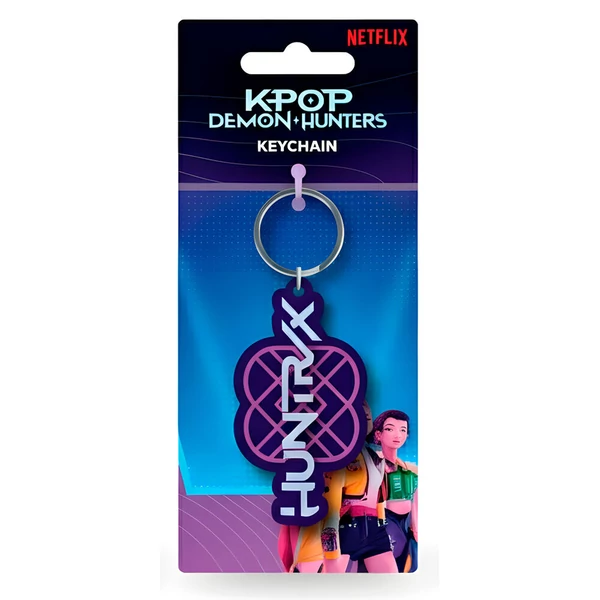 KPop Demon Hunters Huntrix Logo kulcstartó