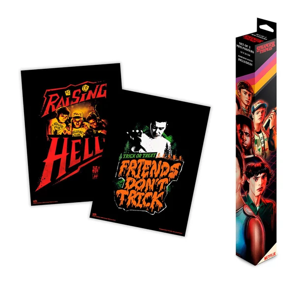 Stranger Things 2 db-os mini poszter készlet