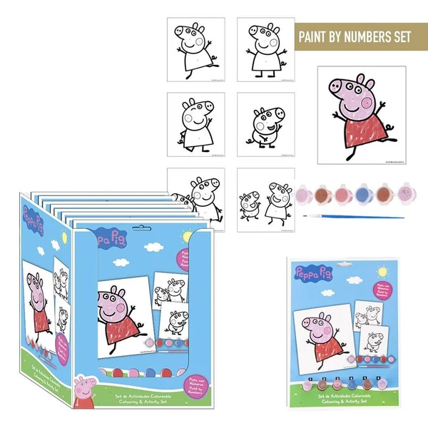 Peppa malac színező írószer készlet