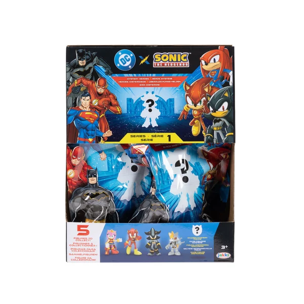 Sonic The Hedgehog válogatott figura 6 cm (DC Comics)