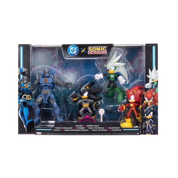 DC Comics Sonic The Hedgehog 4 darabos figuracsomag 12 cm