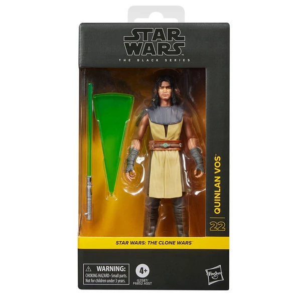 Star Wars The Clone Wars Quinlan Vos figura 15 cm