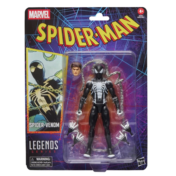 Marvel Legends Series Spider-Man Spider-Venom figura 15 cm