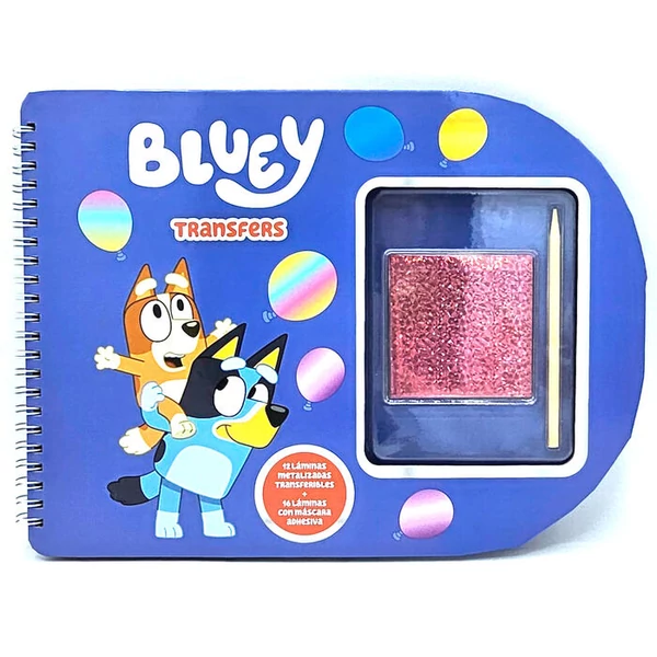 Bluey transzfer (átdörzsölős) füzet