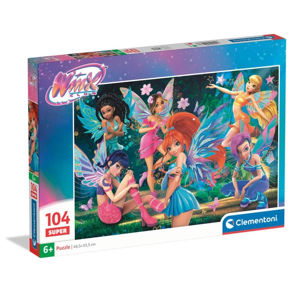Winx puzzle 104 db-os
