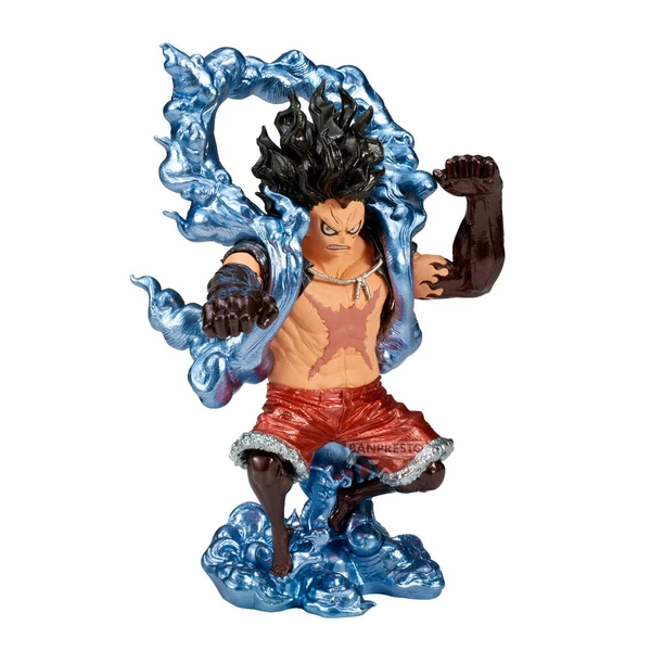 One Piece King of Artist Monkey D Luffy Gear 4 Snakeman figura 19cm