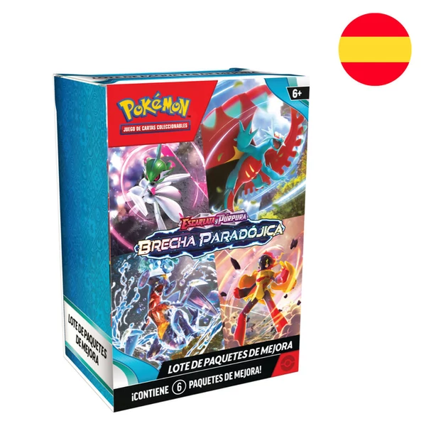 Spanyol Pokemon Paradox Rift Booster Bundle kártyajáték