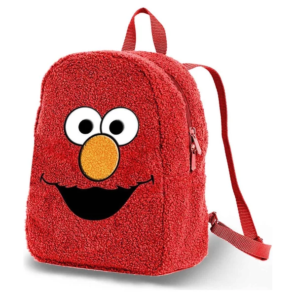 Szezám utca Elmo plüss hátizsák 25cm