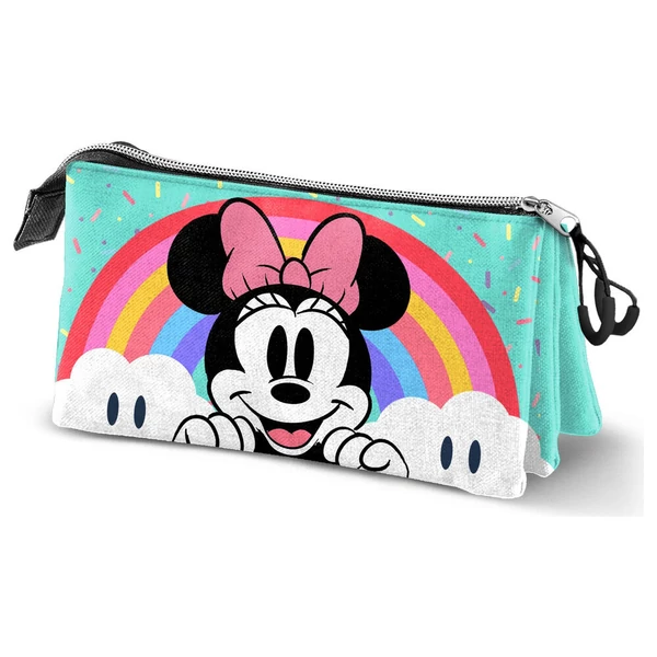 Disney Minnie Szivárvány hármas tolltartó