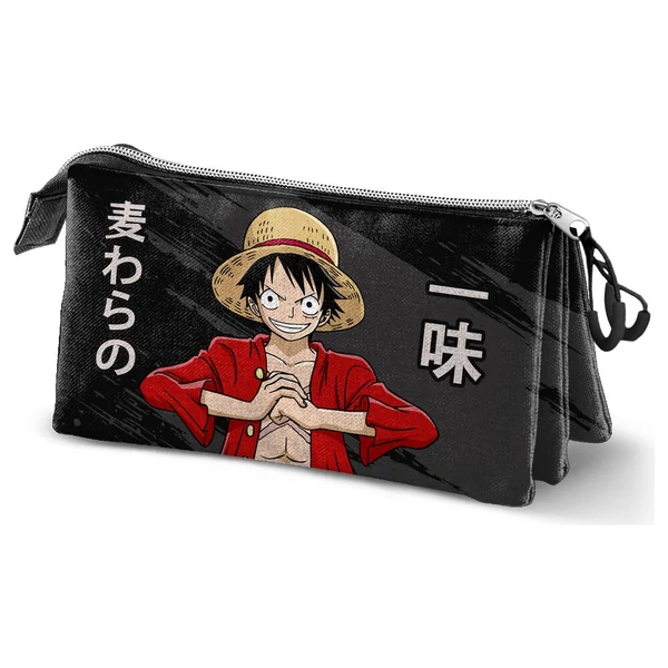 One Piece hármas tolltartó