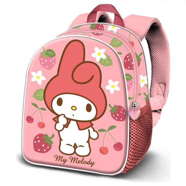 Hello Kitty My Melody Fruits 3D hátizsák 31cm