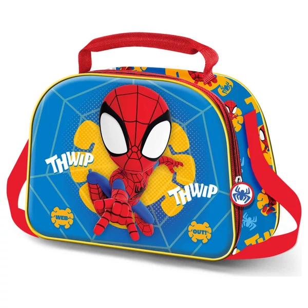 Marvel Pókember Web Out 3D uzsonnás táska