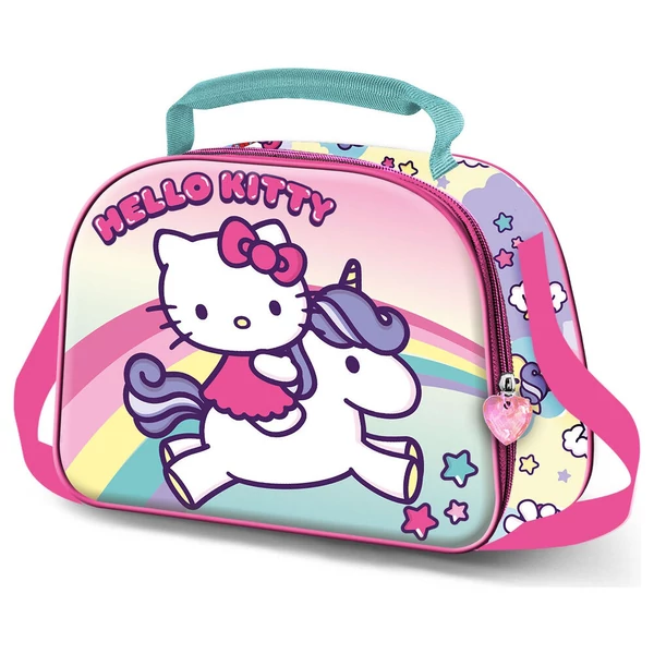 Hello Kitty Unicorn 3D uzsonnástáska