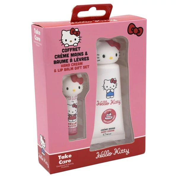 Hello Kitty kézkrém + ajakbalzsam szett