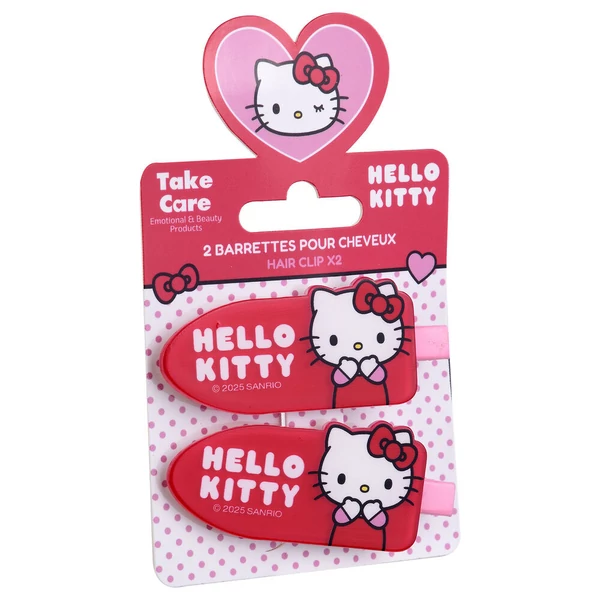 Hello Kitty 2 db-os hajcsat szett