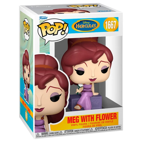 POP figura Disney Herkules Meg virággal