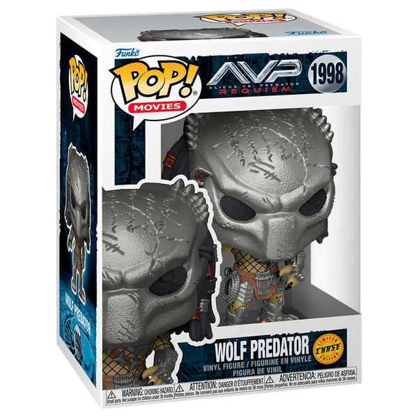 Funko POP figura: Alien vs Predator Requiem Wolf Predator Chase
