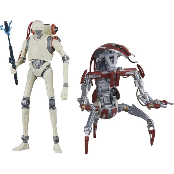 Star Wars Jedi Survivor KX Security Droid Enforcer & Droideka 2 db-os figura készlet 15 cm