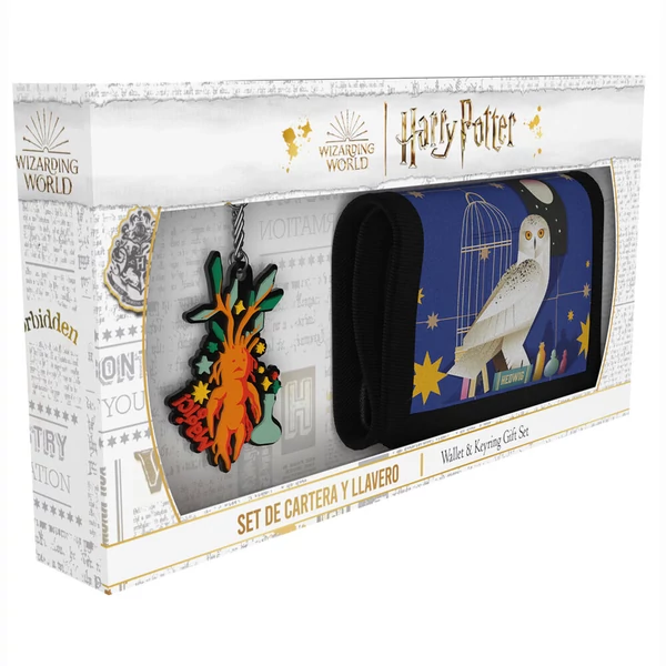 Harry Potter pénztárca + kulcstartó szett