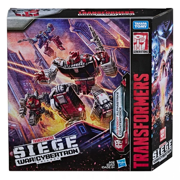 Transformers War For Cybertron Alphastrike Counterforce készlet 13 cm