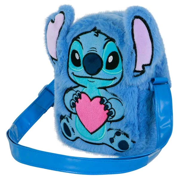Disney Stitch szíves plüss táska