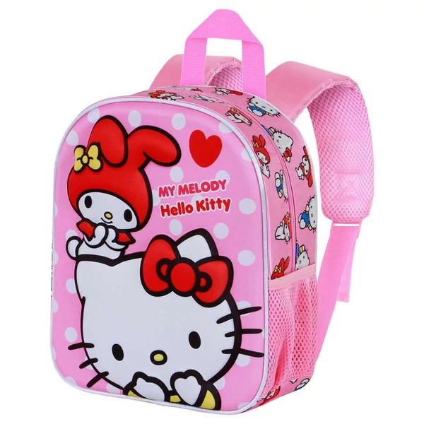 Hello Kitty és barátai Lovely 3D hátizsák, 30 cm