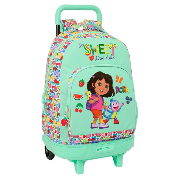 Dóra, a felfedező Compact gurulós hátizsák, 45 cm