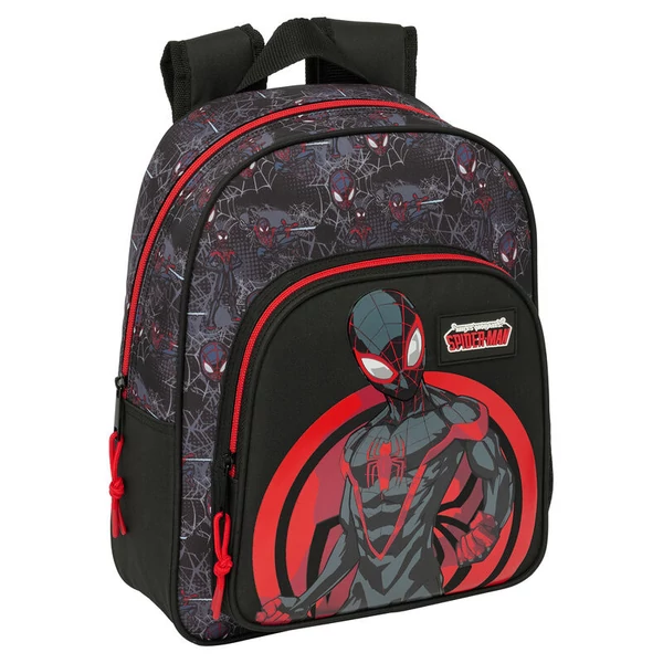 Marvel Spiderman Miles Morales kocsira rögzíthető hátizsák 33 cm