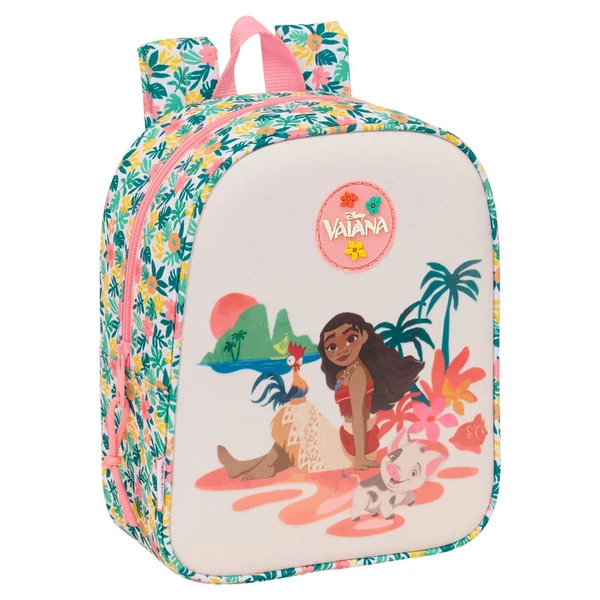 Disney Moana Vaiana gurulós vázra rögzíthető ovis hátizsák, 27 cm