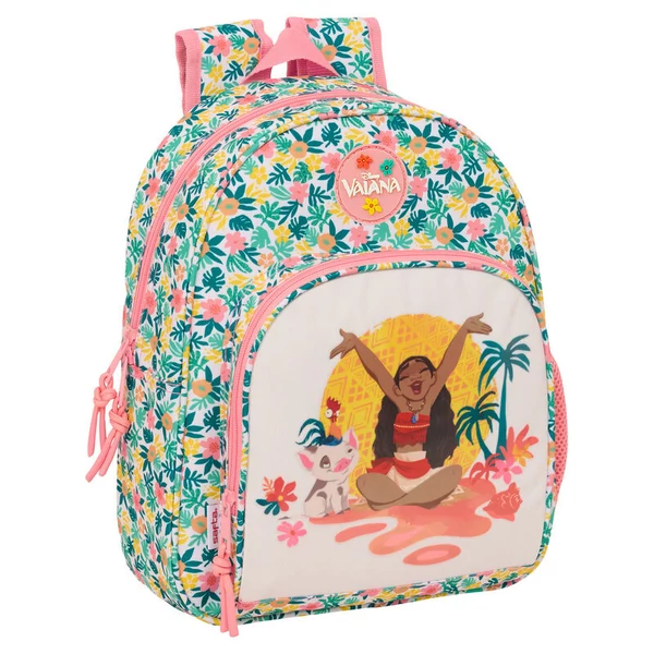 Disney Moana Vaiana gurulós vázra rögzíthető hátizsák, 34 cm