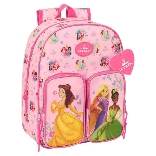 Disney Hercegnők kocsira rögzíthető hátizsák 34 cm