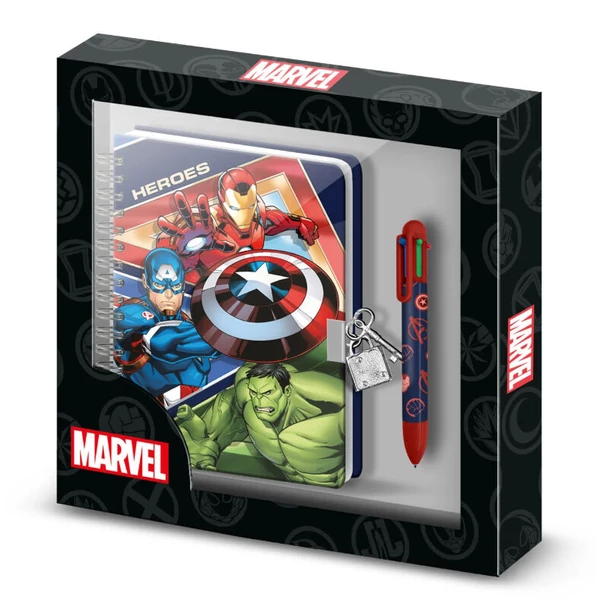 Marvel Bosszúállók napló + toll szett