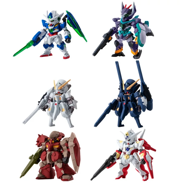 Gundam Converge válogatott figura 5,8cm