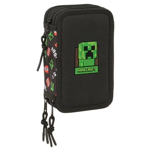 Minecraft háromrekeszes tolltartó 37 részes