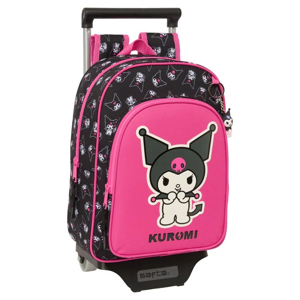 Hello Kitty Kuromi gurulós hátizsák 34cm