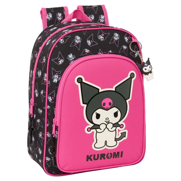 Hello Kitty Kuromi vázra rögzíthető hátizsák 34cm