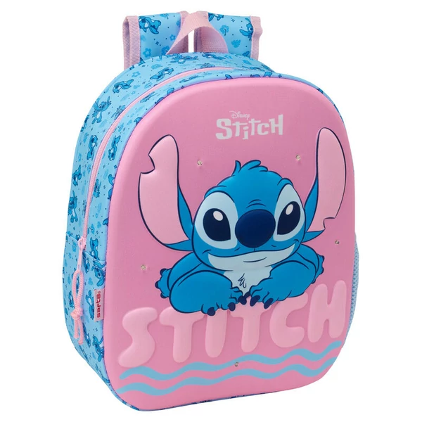 Disney Stitch LED-es 3D hátizsák 33cm