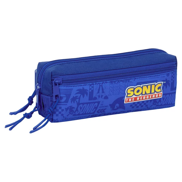 Sonic the Hedgehog háromrekeszes rögzíthető tolltartó