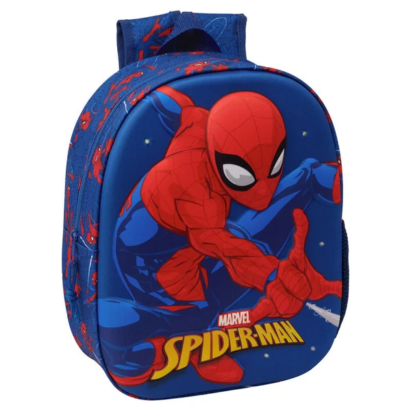 Marvel Pókember LED 3D hátizsák, 33 cm