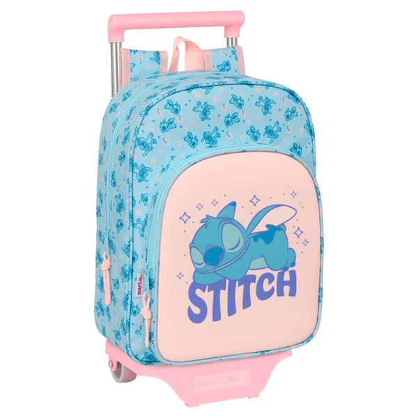 Disney Stitch Ohana gurulós iskolatáska 34cm