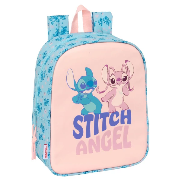 Disney Stitch Ohana rögzíthető ovis hátizsák 27cm