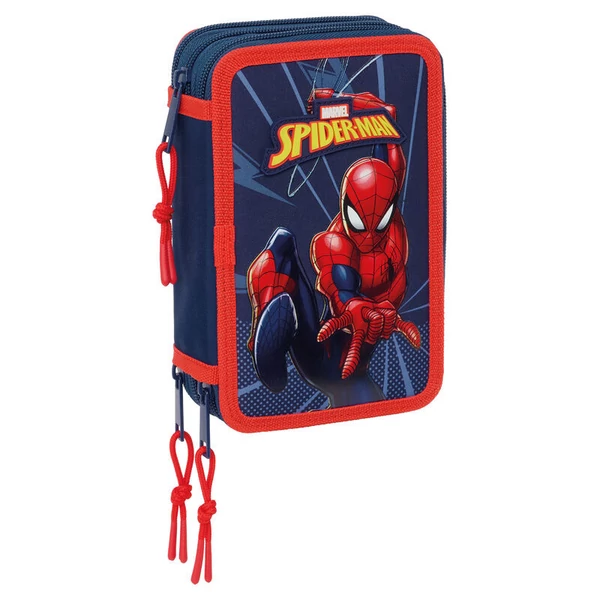 Marvel Pókember háromszintes tolltartó 37 részes