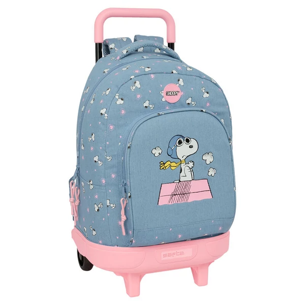 Peanuts Snoopy gurulós hátizsák 45cm