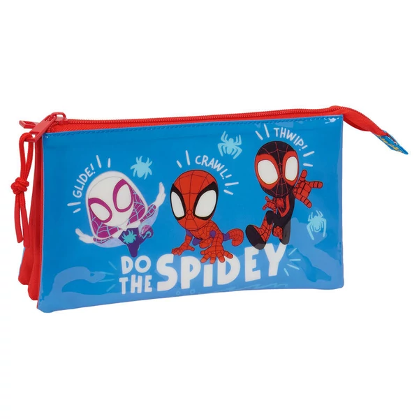 Marvel Spidey háromrekeszes tolltartó