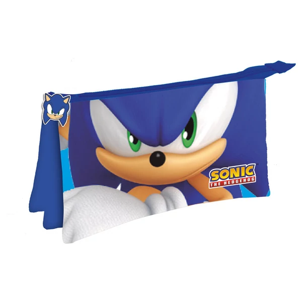 Sonic, a sündisznó háromrekeszes tolltartó