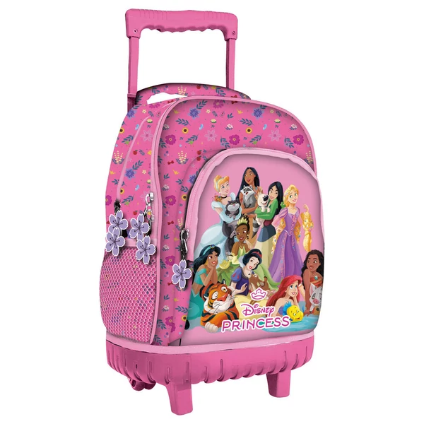 Disney Hercegnők gurulós hátizsák, 44 cm