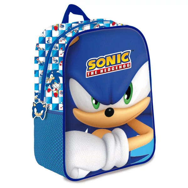 Sonic, a sündisznó 3D hátizsák, 30 cm