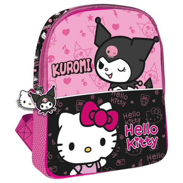 Hello Kitty & Kuromi hátizsák 30cm
