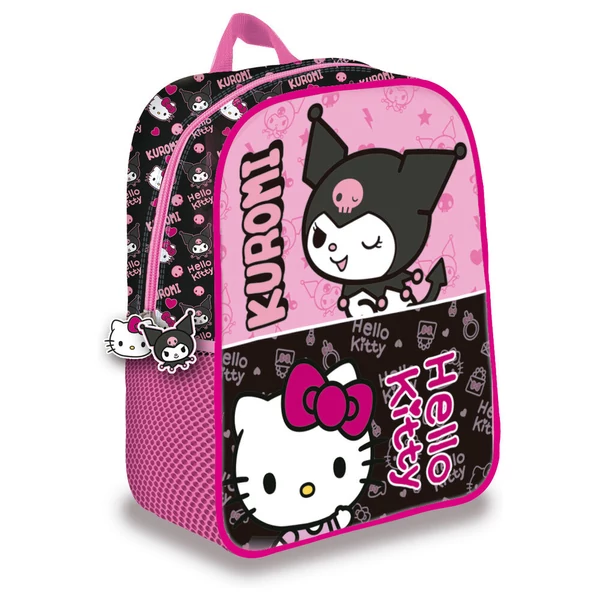 Hello Kitty & Kuromi 3D hátizsák 30cm